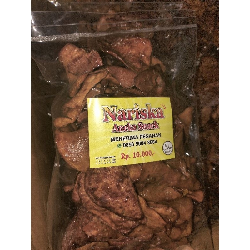 

keripik ubi gula merah atau ubi saka