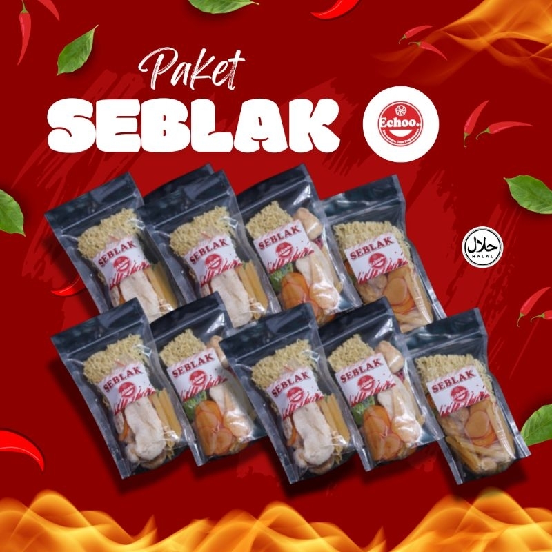 

SEBLAK ECHOO PAKET-paket usaha seblak echoo