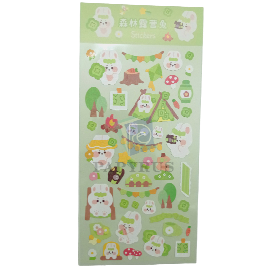

STICKER FANCY / STICKER AESTHETIC JOURNAL / STIKER AESTETIK JURNAL / STIKER DEKORASI KEKINIAN / STICKER MOTIF HOLOGRAM / STICKER ASE802 KELINCI / RABBIT / BUNNY / HEWAN / ANIMAL