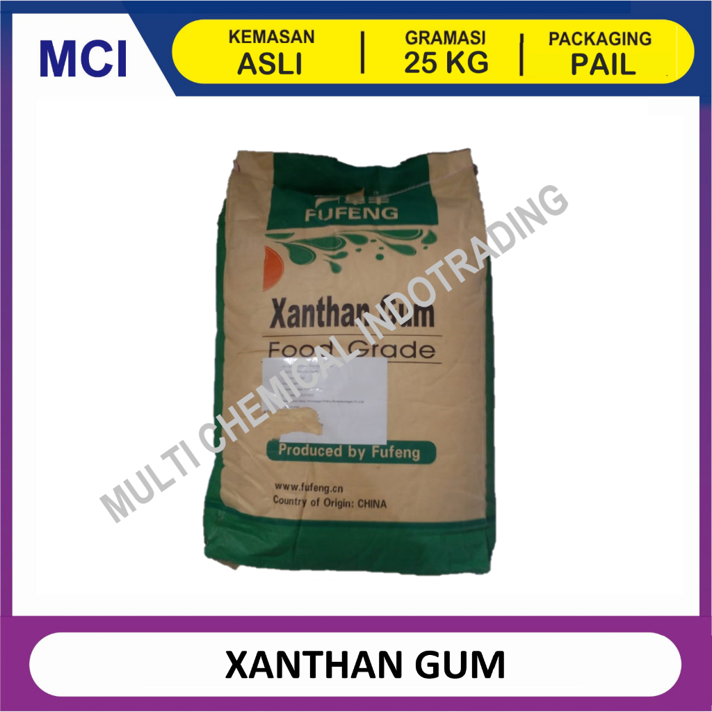 

XANTHAN GUM / XANTAN GUM / PENGENTAL FOOD GRADE 25 KG