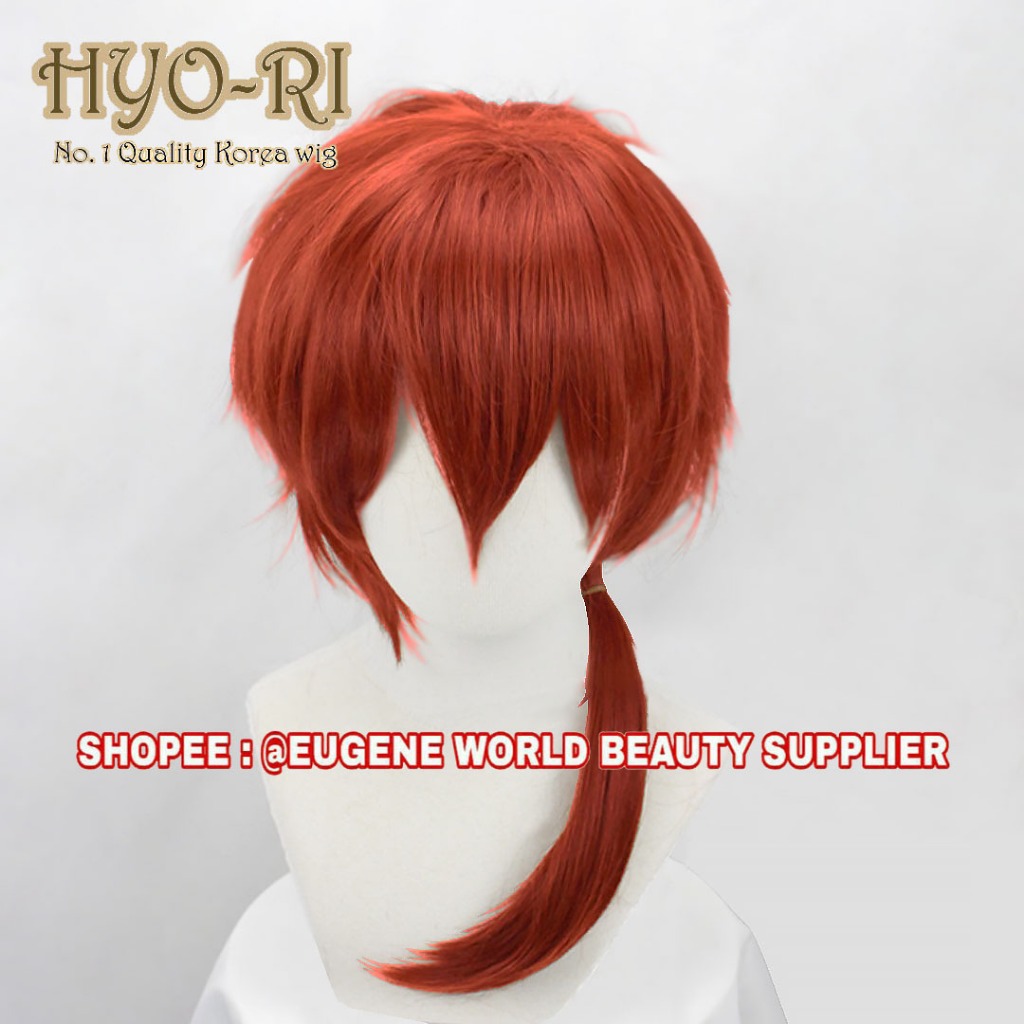 READY STOCK STYLED - WIG KENSHIN HIMURA WIG HIMURA KENSHIN WIG HITOKIRI BATTOSAI WIG HITOKIRI BATTOU