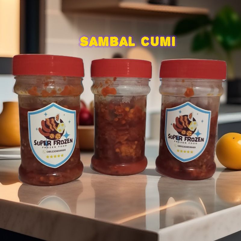

SAMBAL BABY CUMI HOMEMADE SUPER FROZEN