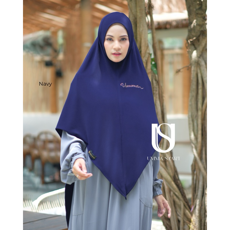 BERGO MILEA RHINESTONE By Umma Syari (Bergo antem)