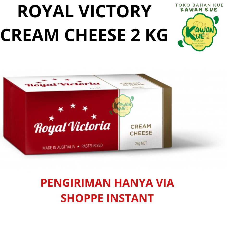 

ROYAL VICTORY CREAM CHEESE 2 KG DAN 500 GR