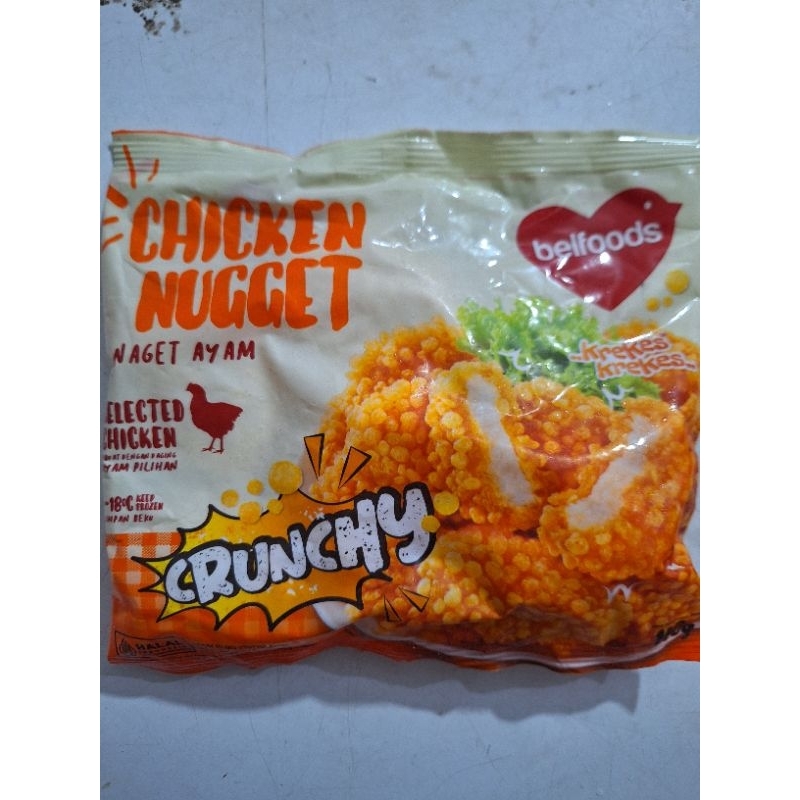 

NUGGET AYAM CRUNCHY (belfoods) 140g