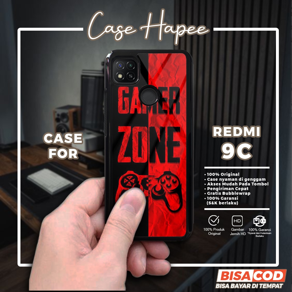 Case Redmi 9C Casing Redmi 9C [GAME] Casehapee Case Glossy Case Aesthetic Custom Case Premium Softca