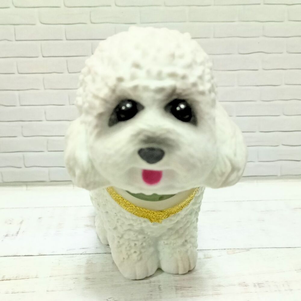 Boneka Pajangan Mobil Boneka Dashboard Kepala Goyang Anjing Pudel