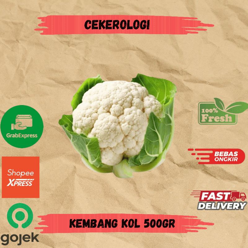 

Kembang Kol 500gr / Kembang Kol / Kol / Kembang Kol Fresh Berkualitas / Sayur Segar / Sayuran / Sayur