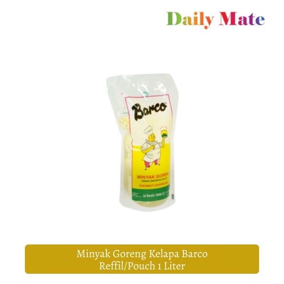 

Barco Minyak Goreng Kelapa Pouch 1 Liter