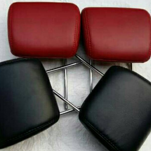 KODE P4X Headrest Ayla Agya  Harga sepasang  Sandaran Kepala Ayla Agya Bahan Kulit sintetis jok mobi