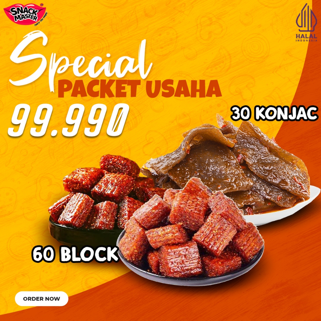 

(PAKET USAHA SUPER CUAN) Latiao Kiss Chip 96 Pcs | Spicy Snack HALAL Business Package