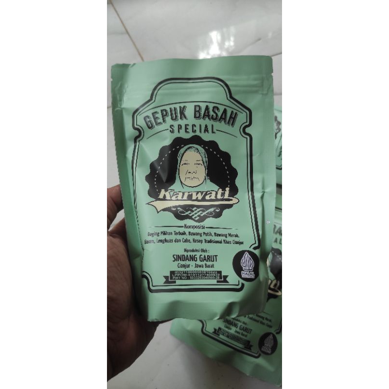 

Gepuk Karwati Basah Lezat