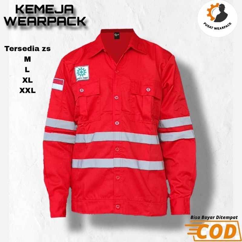 Wearpack Safety Atasan / Baju Wearpack Safety K3
