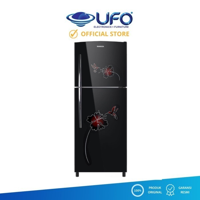 Sanken SKG236AHBK Lemari Es 2 Pintu