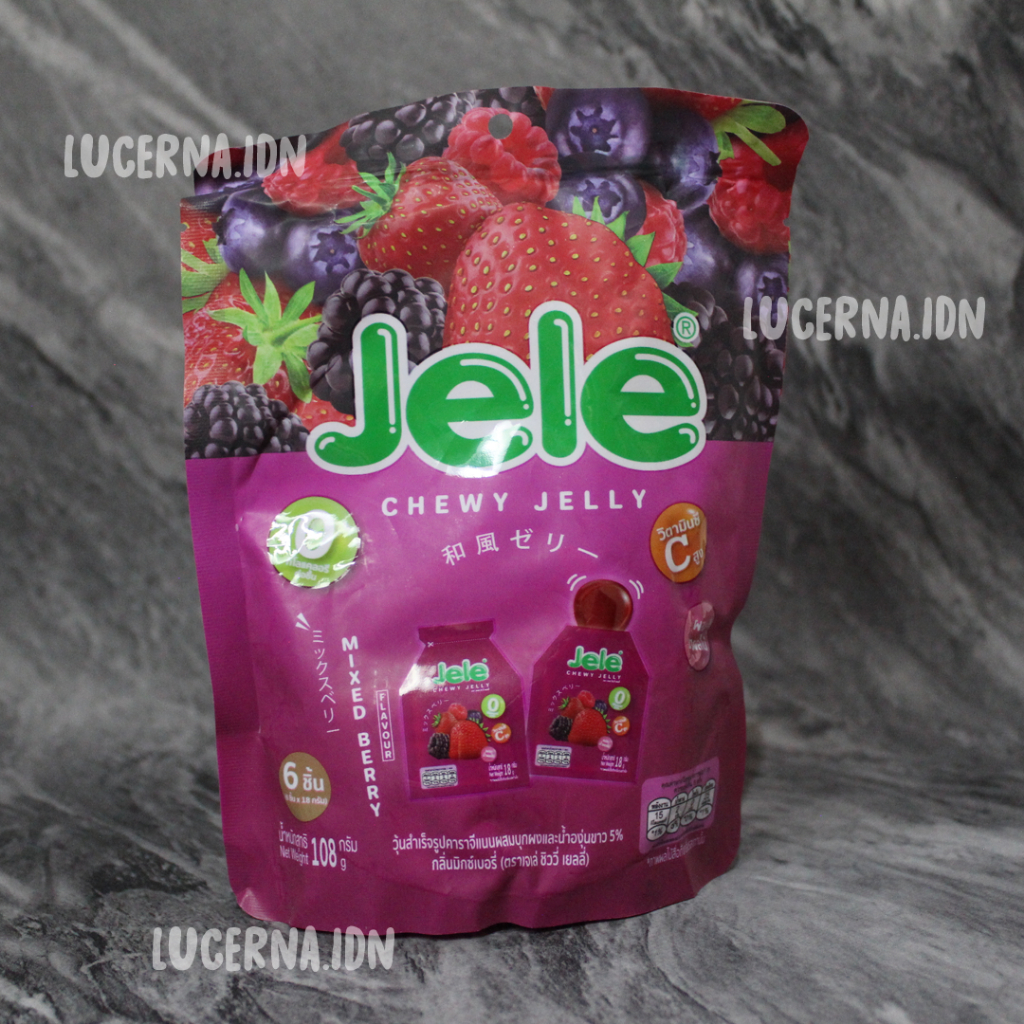 

bGF Jele chewy jelly orinal thailand 1 bungkus (isi 6pcsx18grm)