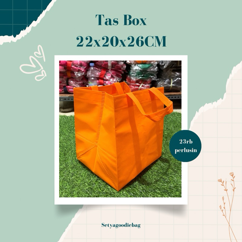 

Tas Box Souvenir 22x20x26CM