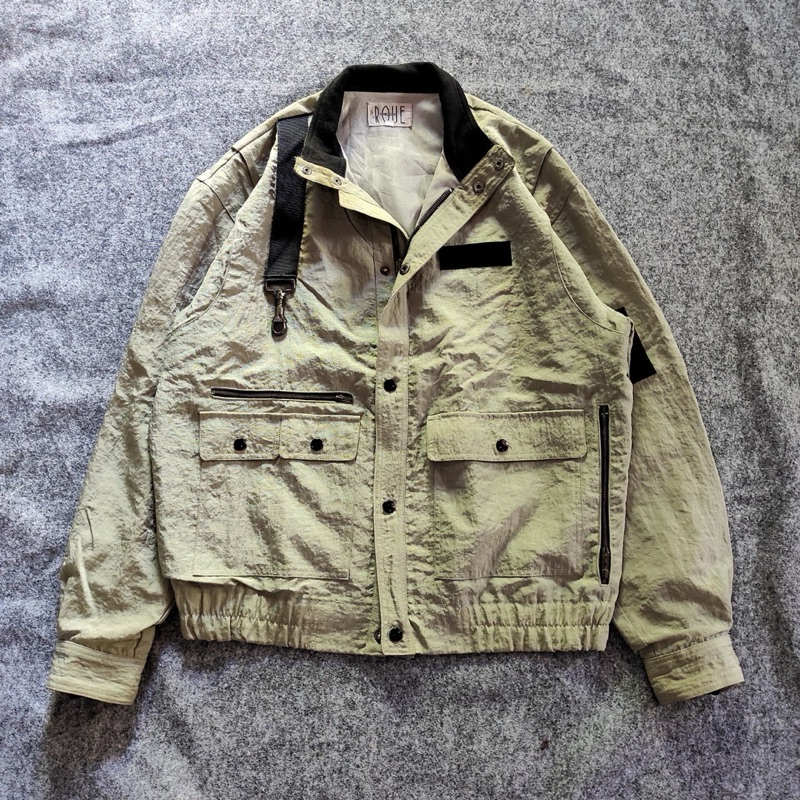JACKET HARRINGTON FLIGHT ROUE GARCON MULTY POCKET VINTAGE
