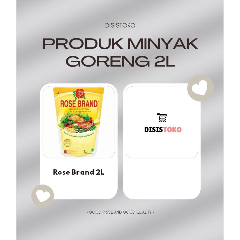 

Minyak Goreng Rosebrand 2Liter