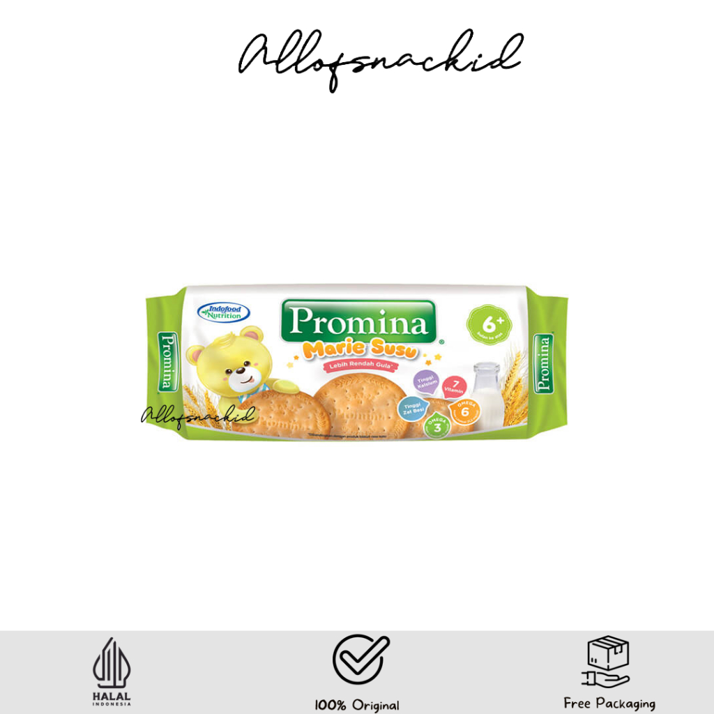 Promina - Marie Susu - Biskuit Marie Roll Susu - Biskuit Anak & Bayi