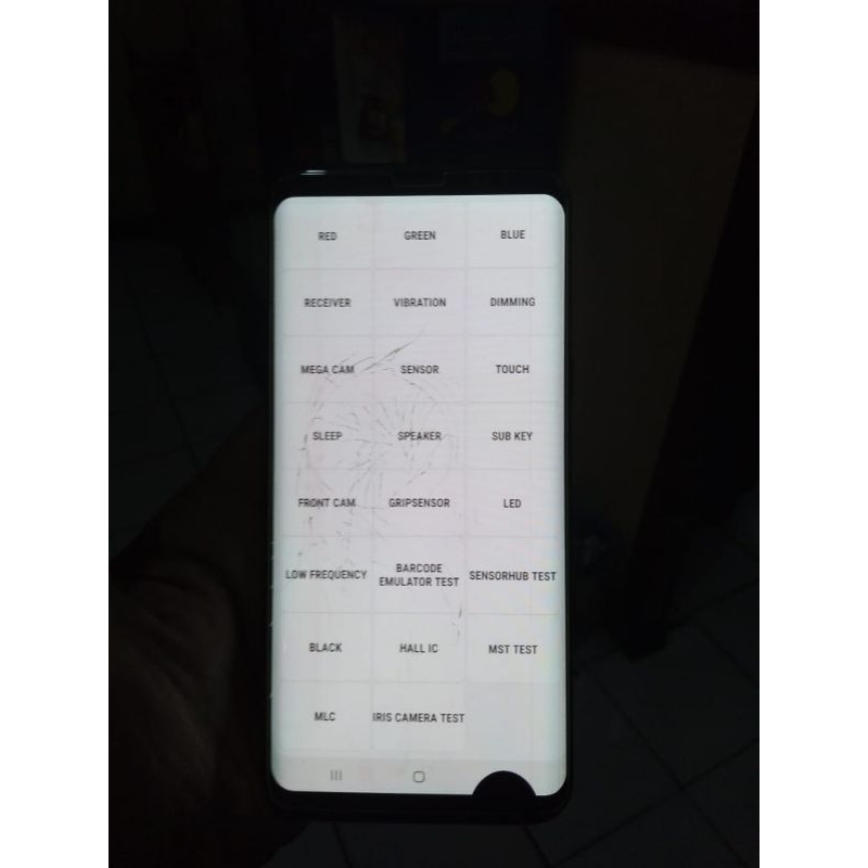 lcd s8 plus minus layak pakai