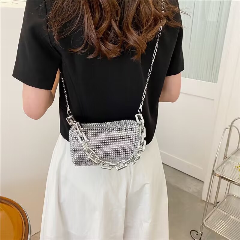 【READY】MAGIC Fashion Tas Selempang Wanita Mini Bling Bling Import - Tas Bahu Slempang Wanita Fashion