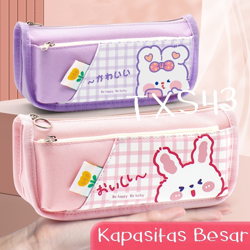 

Tempat pensil karakter dream space terbaru pencil case box pensil viral korea organizer box pensil cute rabbit