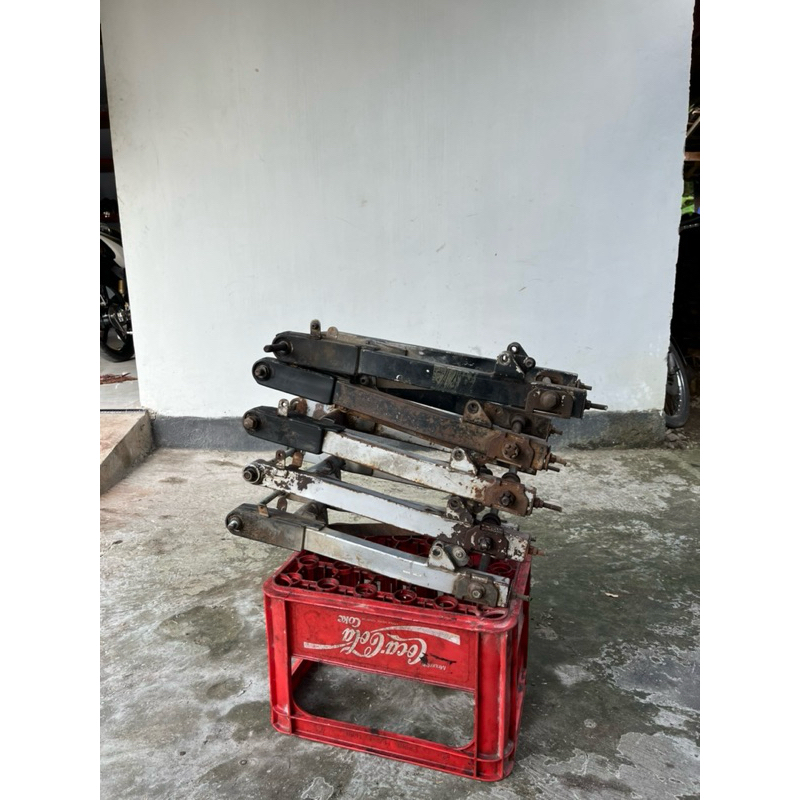 ARM KAZE ORIGINAL COPOTAN MOTOR SET AS DEPAN BELAN DAN STANHUP