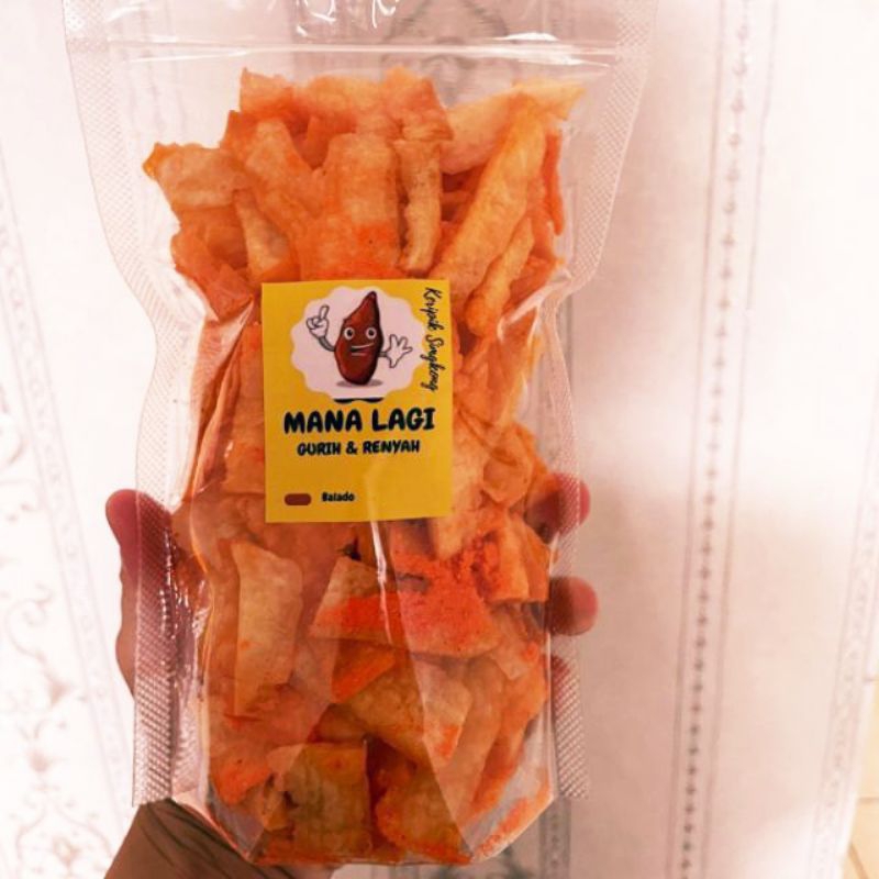 

Keripik singkong rasa Balado