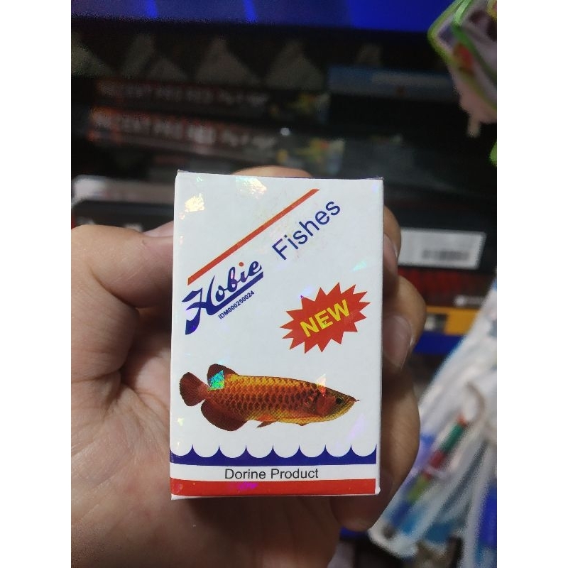 HOBIE // ORIGINAL // MENGOBATI STRESS & HILANG NAFSU MAKAN PADA IKAN