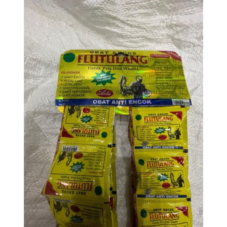 

Top Product Flu tulang kapsul isi 2 saset2 kapsul