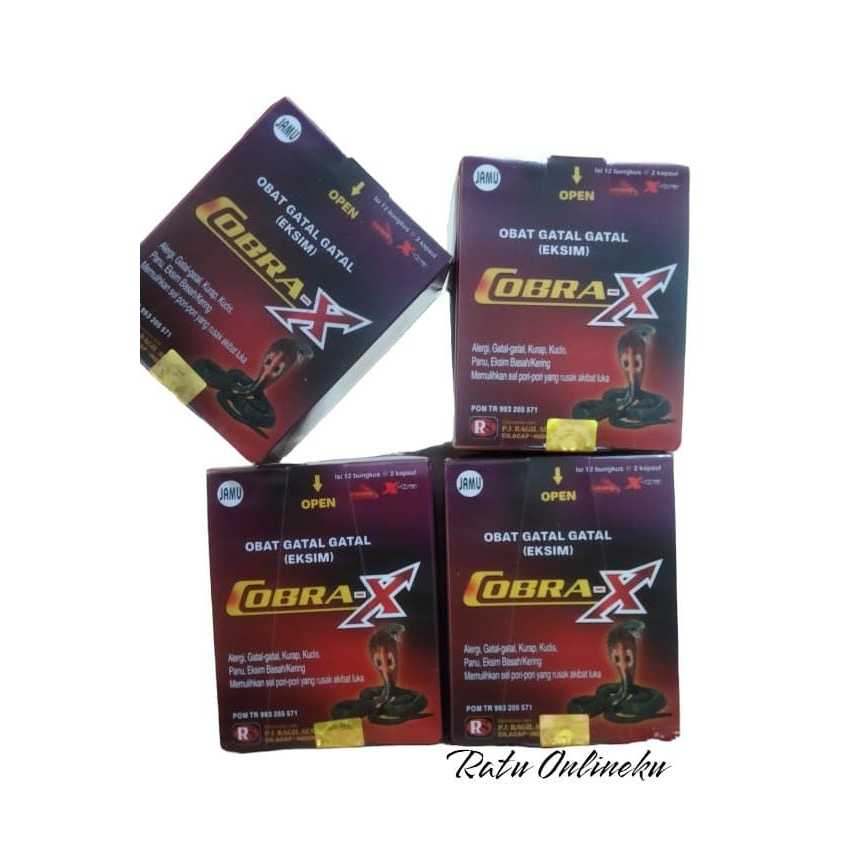 kapsul cobra  x gatal gatal ( eksim )