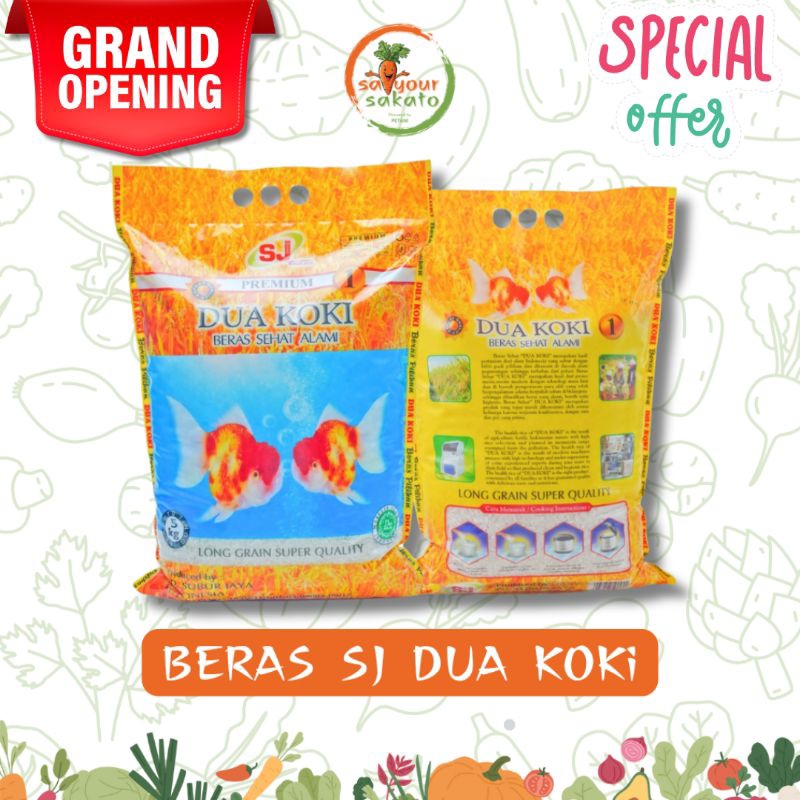 

Beras Putih Premium Subur Jaya Dua Koki 10kg - Saiyour Sakato