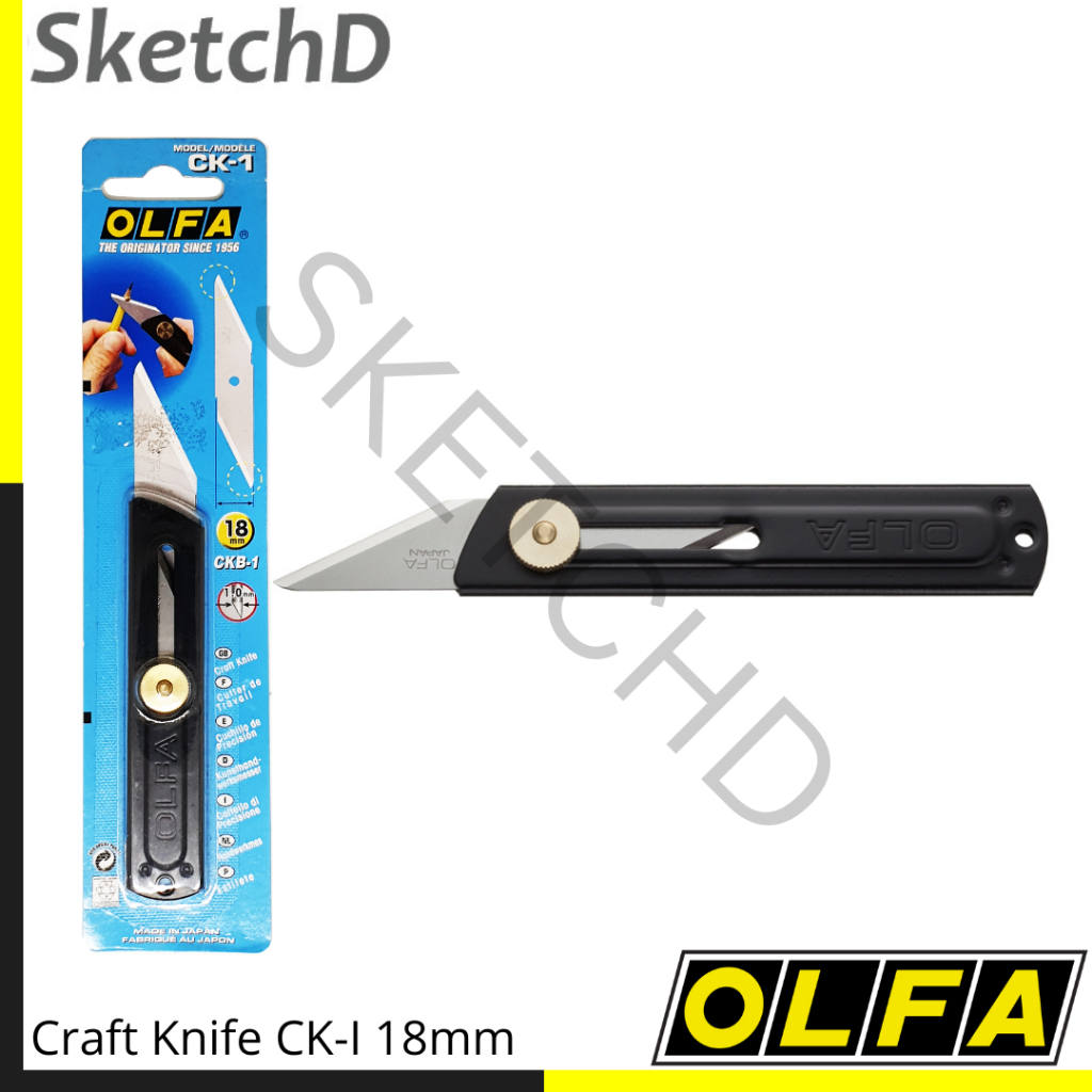 

Pisau Cutter Olfa Craft Knife CK 1 Japan Blade