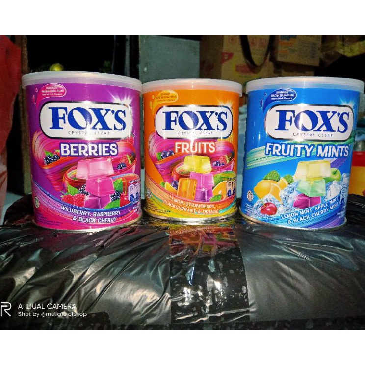 

Harga Promo permen foxs fruitsberries kaleng berat 18gr