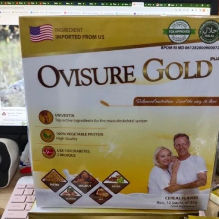 

Serba baru 1 BOX 12 SACHET OVISURE GOLD MILK SUSU OBAT TULANG DAN SENDI nyeri sendi tulang OVISURE GOLD MILK ORIGINAL SUSU TULANG SENDI OVISURE ASLI OSTEOPOROSIS artinormeeasli