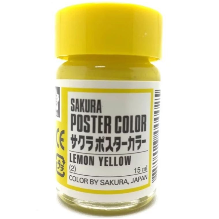 

Cat Poster Color Sakura 15 ml Lemon Yellow