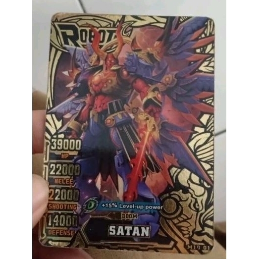 Photocard Pc OFFICIAL Hero of robots Legend satan