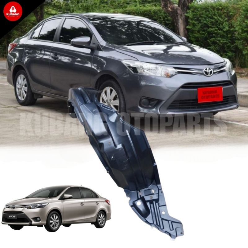 VIOS 2013 - 2017 INNER FENDER PLASTIK SPATBOR DEPAN TOYOTA VIOS 2013 - 2017
