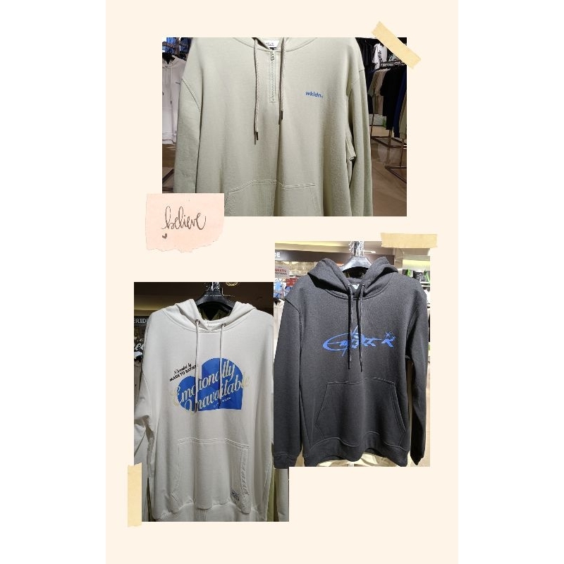 WILL-K LONDON - Jaket Hoodie Pria Bahan Katun Halus Size S-XL Original