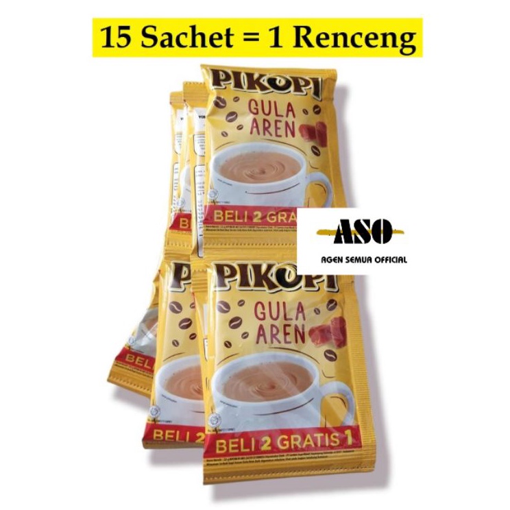 

Potongan spesial PIKOPI GULA AREN isi 15 sachet produk dari kopi kapal api RENCENG