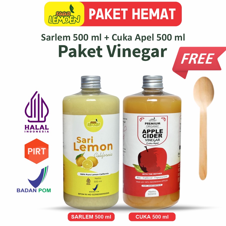 

Dapatkan disini Paket Diet Sehat Bundling Cuka Apel Sari Lemon Murni By Suur Lemoen ID