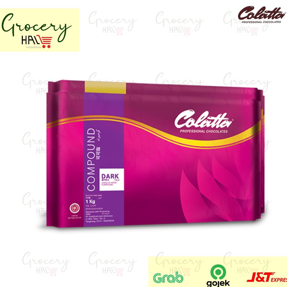 

Promo baru COLATTA DARK CHOCOLATE COMPOUND KEMASAN 1 KG