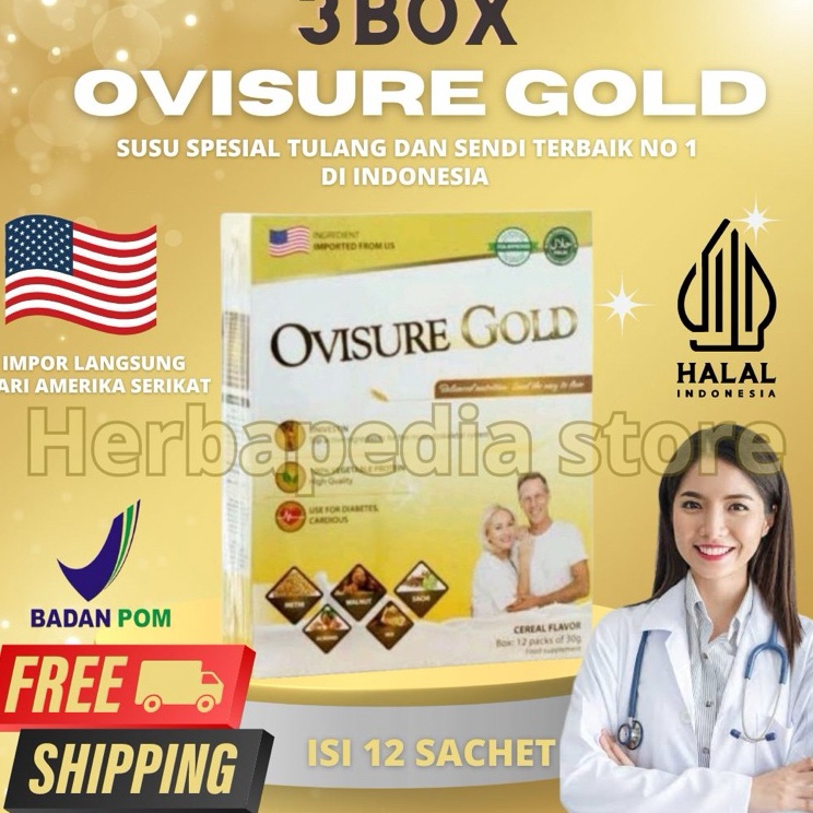 

Buruan Beli OVISURE GOLD SUSU OBAT TULANG DAN SENDI ASLI 1 ORIGINAL