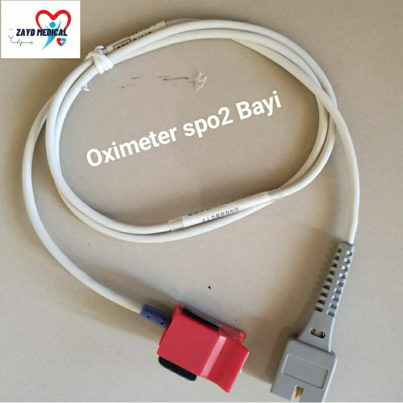 kabel spo2 bayi pulse oximeter/ spo2 oximeter bayi