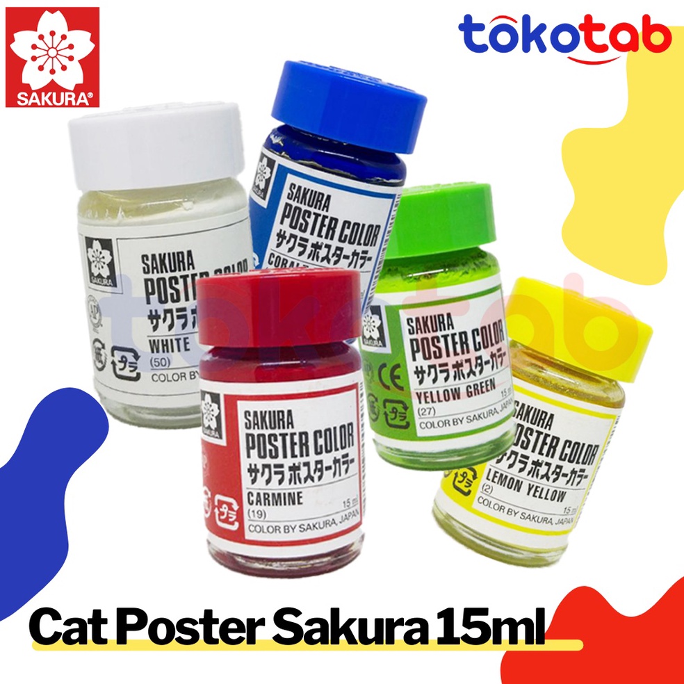 

ART O88F Tokotab SAKURA Cat Poster Warna 15ml