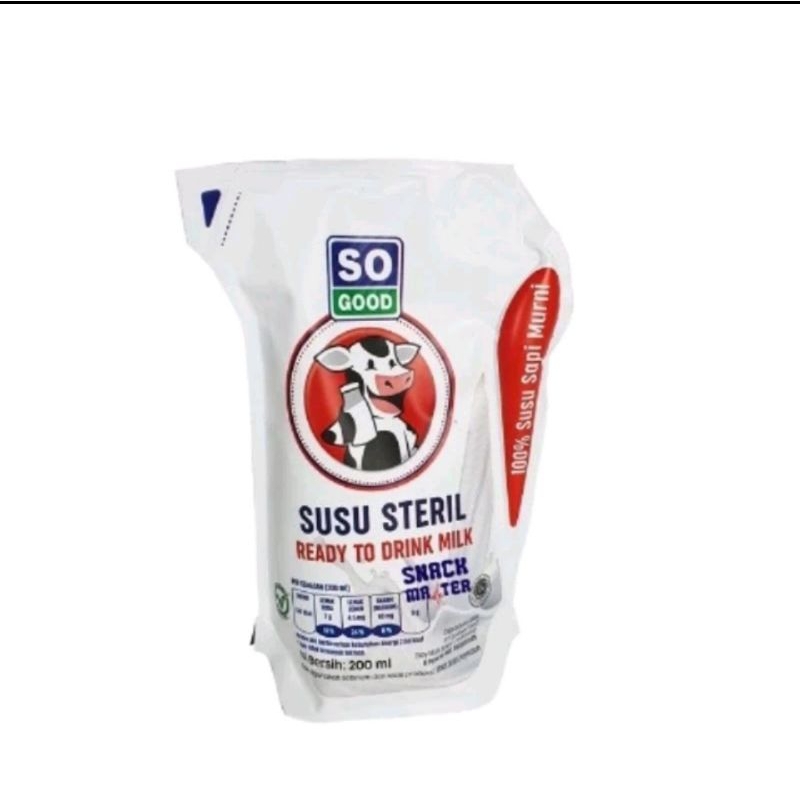

Susu steril So Good 200ml