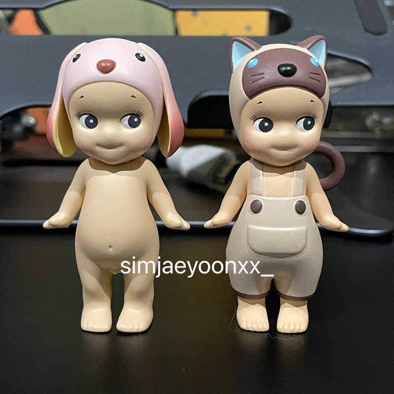 (booked) sonny angel lop ear pair catlife siamese