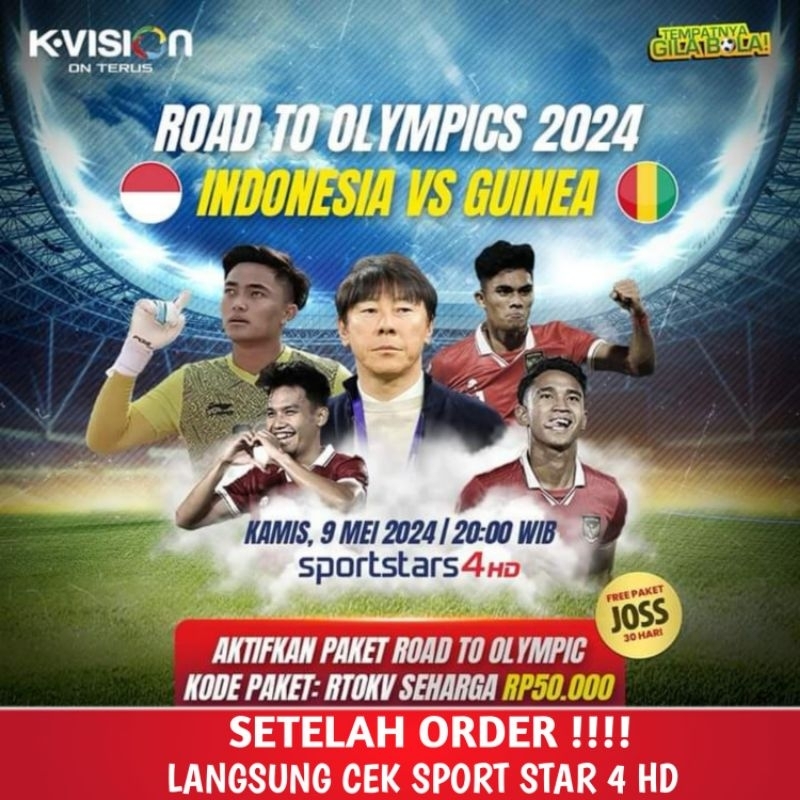New Paket Kvision Play off timnas Road To Olympic