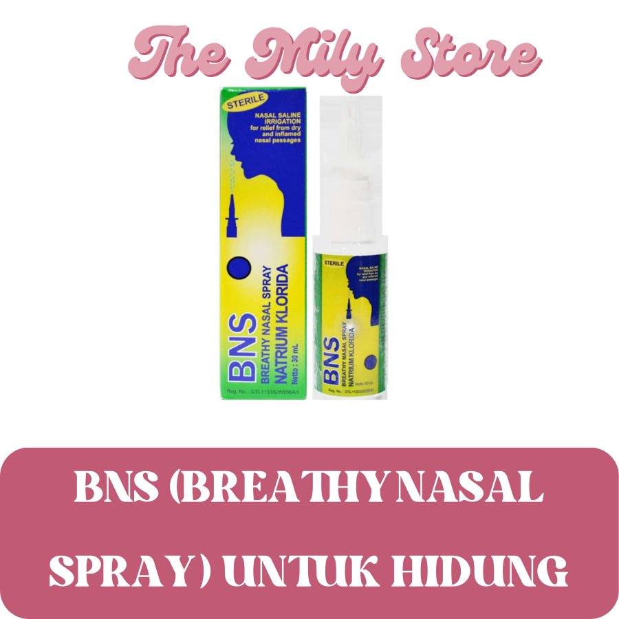 BNS Breathy Nasal Spray 30 mL - Obat Semprot Hidung