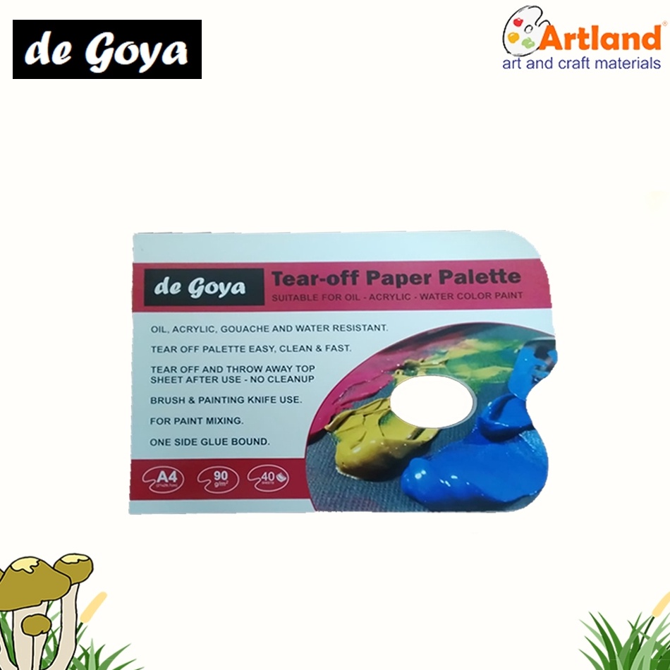 

KODE V8G9 DeGoya TearOff Paper Palette A4
